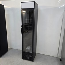 Merchandiser Fridge Single Slimline Glass Door 182L Cafe Deli Commercial Tefc...
