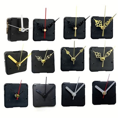 DIY Silent Quartz Clock Motor Replacement Kit Long Shaft Wall Clock Movement