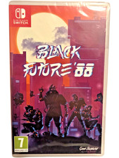 Black Future 88 2D Action Shooter Game on Cartridge Nintendo Switch NEW SEALED