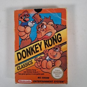 Donkey Kong Classics Nintendo NES Videospiel PAL Originalverpackt