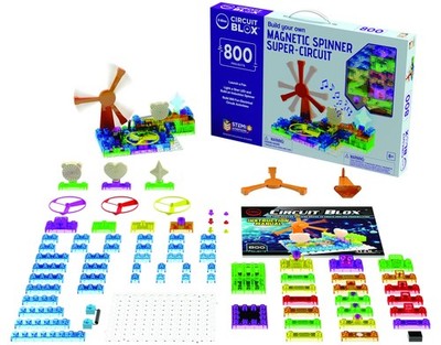 Circuit Blox Builder - 800 Projects Circuit Board Building Blocks Coding Kit ...