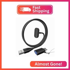 IIISOGNO USB Charger for Fitbit Charge 6/5 Luxe, Magnetic Charging Cable with Re