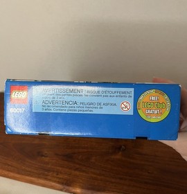 LEGO Retired 60017 City Flatbed Truck 100% Complete with Box and Manuals 