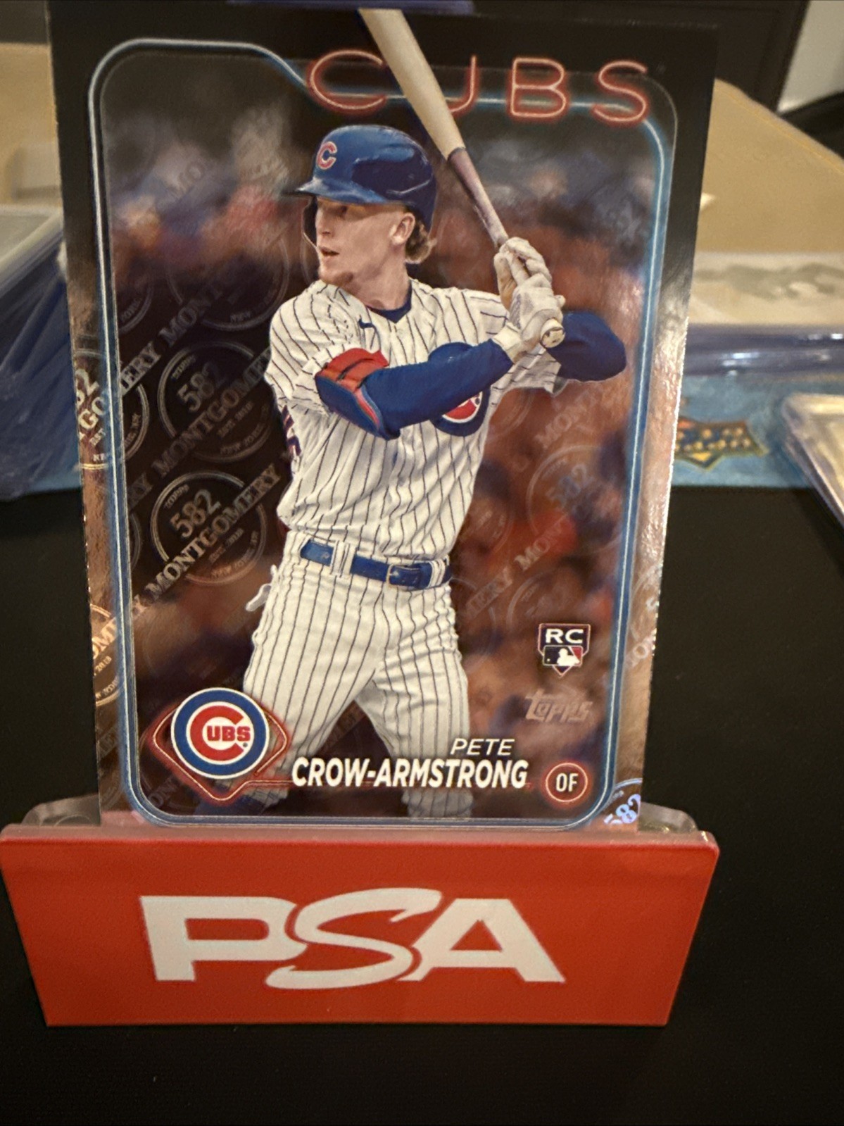 2024 Topps Pete Crow-Armstrong Rookie 582 Montgomery Club Parallel RC #407