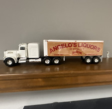 Jim Beam Angelos Liquors Diecast Semi Truck T...