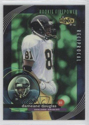 1999 UD Ionix Rookie Firepower Reciprocal Dameane Douglas #R78 0l1