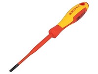 98 20 40 Sl Schraubendreher Isoliert Flach 4X0,8Mm L.Klingen: 100Mm 1Kvac Knipex