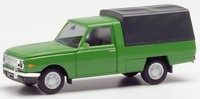 Herpa, Wartburg 353 66 Hobel GrüN, 1/87, HER420945