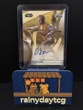 Jecki Lon Auto 1/1 Smugglers Outpost Dafne Keen Star Wars Not Marvel X-23