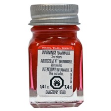 Testor Corp. Enamel 1/4oz Metallic Red TES1152TT Plastics Paint Enamels