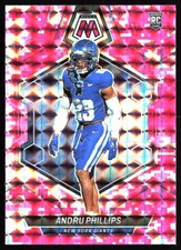 2024 Panini Mosaic #362 Andru Phillips Mosaic Camo Pink