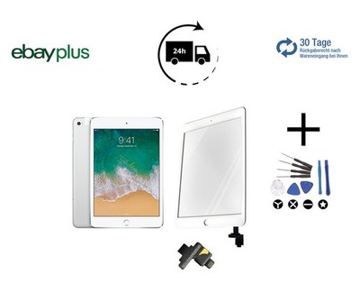 Für iPad mini / mini 2 Touchscreen Digitizer mit montiertes Homebutton und Klebe