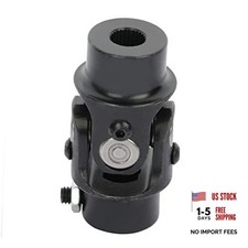3/4" DD X 3/4" DD Steering Shaft Universal U-Joint Chrome Single, 83mm