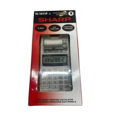 Sharp EL-1611P Handheld Electronic Printing Calculator New Open box