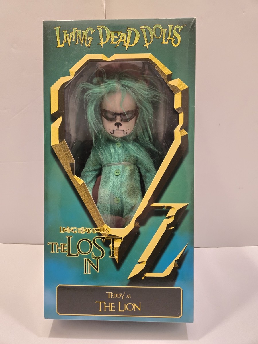 Living Dead Dolls The Lost in OZ Green Variant Teddy as the Lion