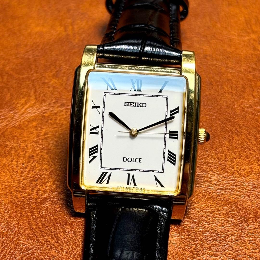 A24 SEIKO DOLCE Rectangular 90's - image 2