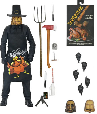 Thanksgiving The Killer John Carver Masked No Leftovers Ver. Actionfigur NECA