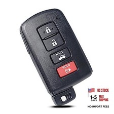 Key Fob Shell Case Replacement Fits for Toyota Avalon Camry Corolla RAV4