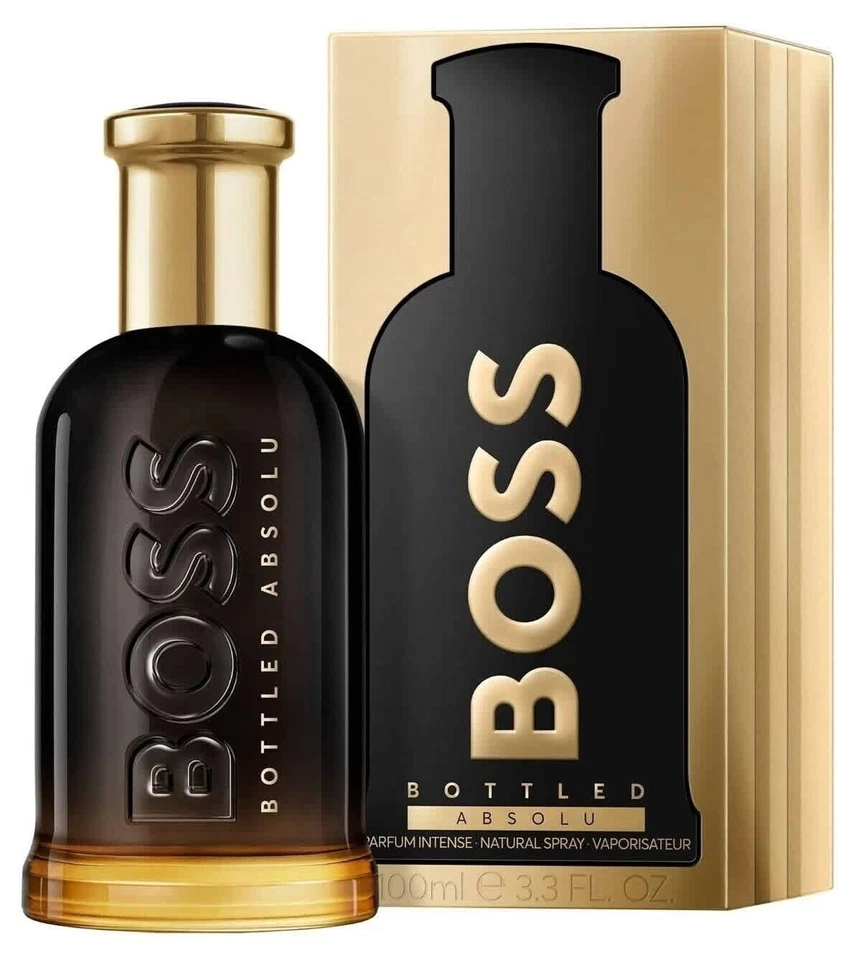 Fragancias Hugo Boss Absolu para hombre embotellado intenso EDP 3,3 oz Foto 2 de 2