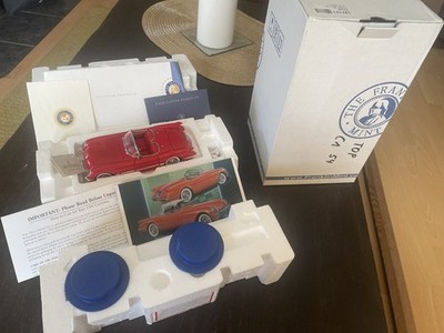 1:24 Franklin Mint 1954 Chevrolet Corvette in OVP mit Dokumenten und Hangtag