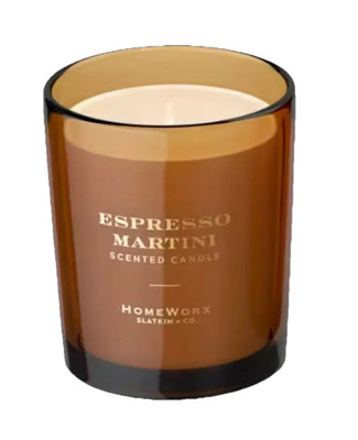 HomeWorx by Harry Slatkin ESPRESSO MARTINI Candle Single Wick Candle