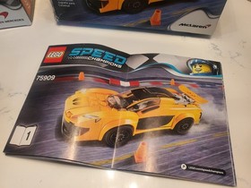 lego used Speed Champions sets lot 75880, 75911 , 75909 , 75892