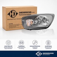 Hauptscheinwerfer Links Diederichs 6506081 FÜR KIA Frontscheinwerfer Frontlicht