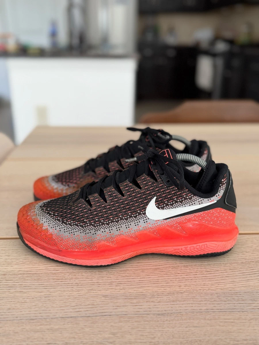 Nike Air Zoom Vapor X Knit Black Hot Lava for Sale | Authenticity
