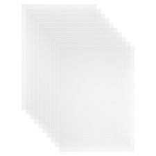  10 Pezzi Fogli di Plastica Rigida Artigianali per Cornici Pannelli Fogli