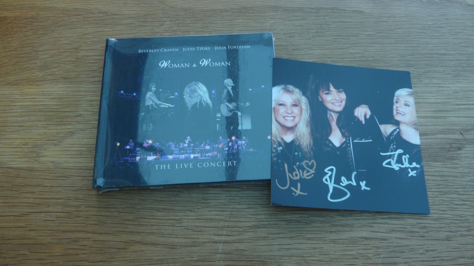 2022 CRAVEN TZUKE FORDHAM WOMEN LIVE CD WITH HAND SIGNED CARD 100% ORIGINAL