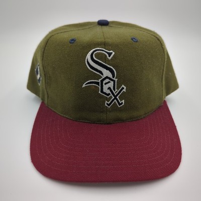 Chicago White Sox American Needle Blockhead Hat Wool Vintage Snapback FLAWS