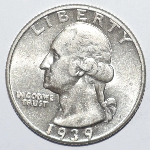 1939 Washington Quarter AU/UNC (L157)