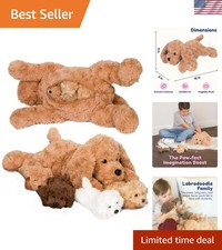 Adopt Me Dog Stuffed Animals for Girls Ages 3 and Up - Plush Labradoodle Dog ...
