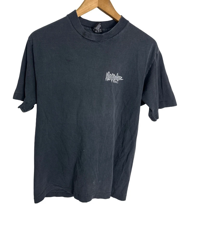 Camiseta vintage de los 90’s No Fear Life’s Not too Short Dead For So Long para hombre talla M Foto 3 de 4