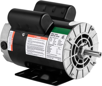 #ad #ad 5HP 3450 Rpm SPL Air Compressor Motor 184T Frame Fits 230V 7 8#x27;#x27; Shaft $143.99