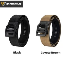  IDOGEAR Tactical Belt with Metal Buckle 1.5 Inch CCW Belt Sturdy Duty Belt Gear