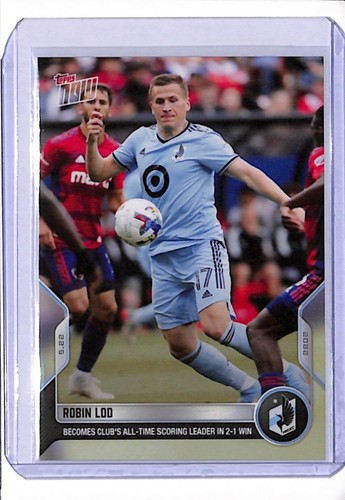 Robin Lod – Robin Lod - 2022 MLS TOPPS NOW® Card 81 - PR: 90