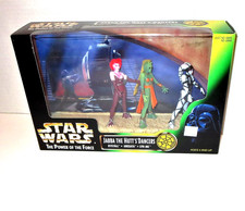 Star Wars Jabba The Hutt's Dancers Power of the Force 1998 Action figures NEW