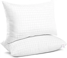 White, 20 x 30 Inches, Super Soft Down Alternative Microfiber Filled Pillow