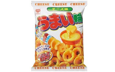 RISKA Umaiwa Cheese Flavor 75g - Japanese Corn Ring Snack