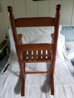 Little Kids Small Wood Rocking Chair  14.75"w x 22"h x 11"d — photo 3