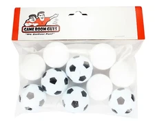 Foosball Table Foosballs - 5 Smooth - 5 Soccer Ball Style - Set of 10