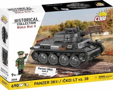 COBI 2666 Panzer 38(t) LT vz.38 - WWII Histor...