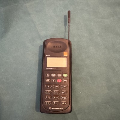 Motorola Talkahead MR30 Unlocked Vintage Mobile Phone brick museum