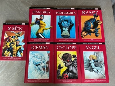 Marvels Mightiest Heroes Collection (Hardback) x7 - X-Men Selection (Like New)