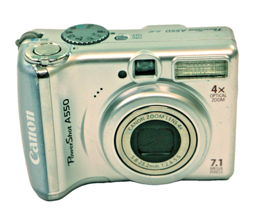 Canon PowerShot A550 Digital Compact Point-and-Shoot CAMERA | eBay