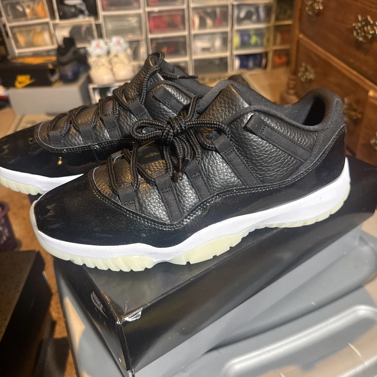 Jordan 11 72-10 Black for Sale | Authenticity Guaranteed | eBay