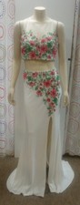 Clarisse 3056 Prom Dress White 11 1/2