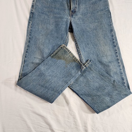 Vintage Levis 505 Mens 32x30 Jeans Straight Leg Regular Fit Denim Made In Canada - Picture 22 of 23