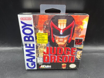 Judge Dredd Nintendo Game Boy FACTORY SEALED RARE